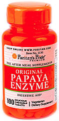 Puritan's Pride Papaya Enzyme (100 капс.)