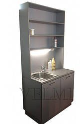 Лабораторія для салону краси стелажна шафа для перукарських стелаж для косметолога VM526