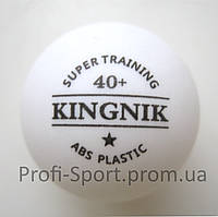 Kingnik 40+ 1* пластикові м'ячі настільний теніс