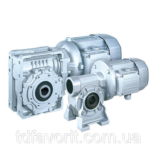 Мотор-редуктор червячний Bonfiglioli W 110 U 40 P100 B14 B3 + BN 100LA 4 230/400-50 IP55 CLF B14, фото 1