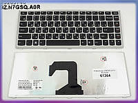 Клавиатура для LENOVO IdeaPad U410 (RU Black Silver frame). Оригинал