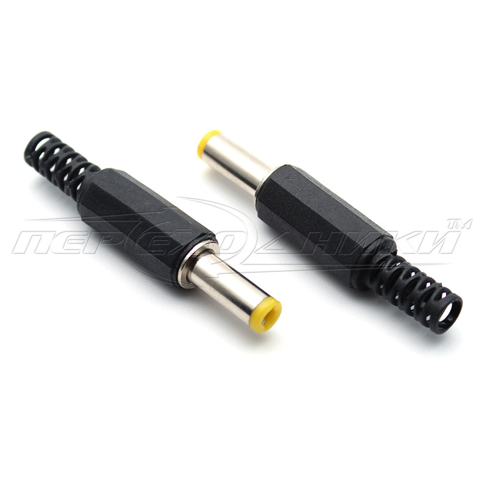 Роз'єм живлення DC штекер 5.5x2.5 мм HQ на кабель