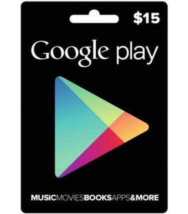 Google Play Gift $15 (USA), фото 2