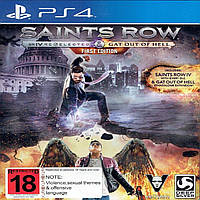 Saints Row IV (русская версия) PS4 (Б/У)