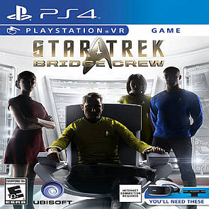 Star Trek: Bridge Crew VR (англійська версія) PS4 (Б/В)