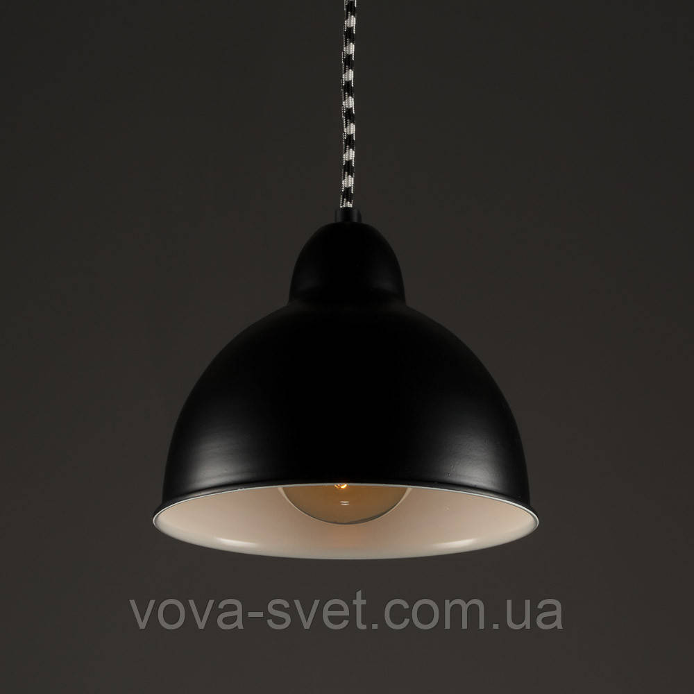 Потолочный светильник [ Color Series Vintage Loft ] ( VL-1 чёрный / белый ) - фото 4 - id-p739229119