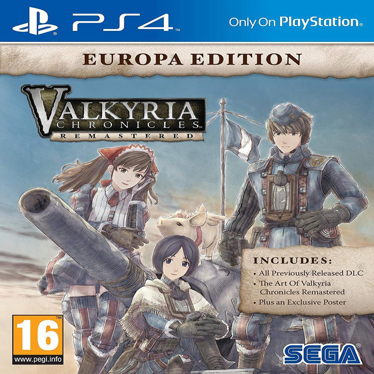 Valkyria Chronicles: Europa Edition (англійська версія) PS4 (Б/В)