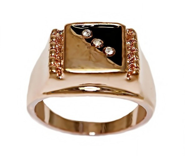 Друкування фірми Ailina. Булат. Напилення: позолота з кр.від. Камені: білий циркон.Є з 18 до 19 р. 12 шт. в уп.