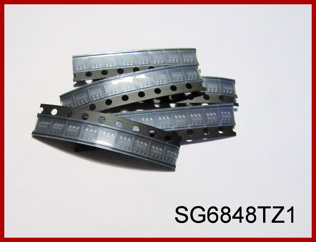 SG6848TZ1, ШІМ-контролер живлення, SOT-23-6.
