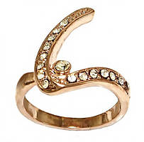 Кільце жіноче, Булат. Камені: Діаманти. Колір: позолота з кр. від. Є 17р. 18р. 19р.20р. В упаковці 12 кілець.