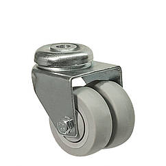 Колесо 1905-TL-076-B(19 "Twin Light") Ø 75мм, поворотне з отвором