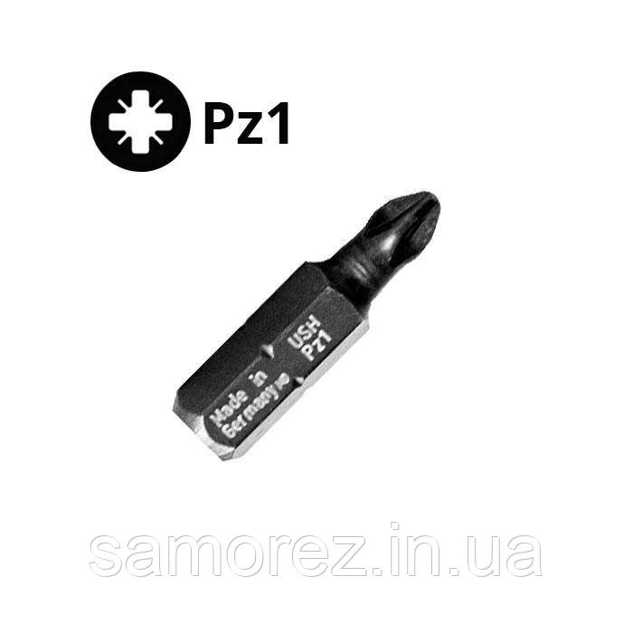 Біта PZ-1 25мм USH\Germany (1шт.)