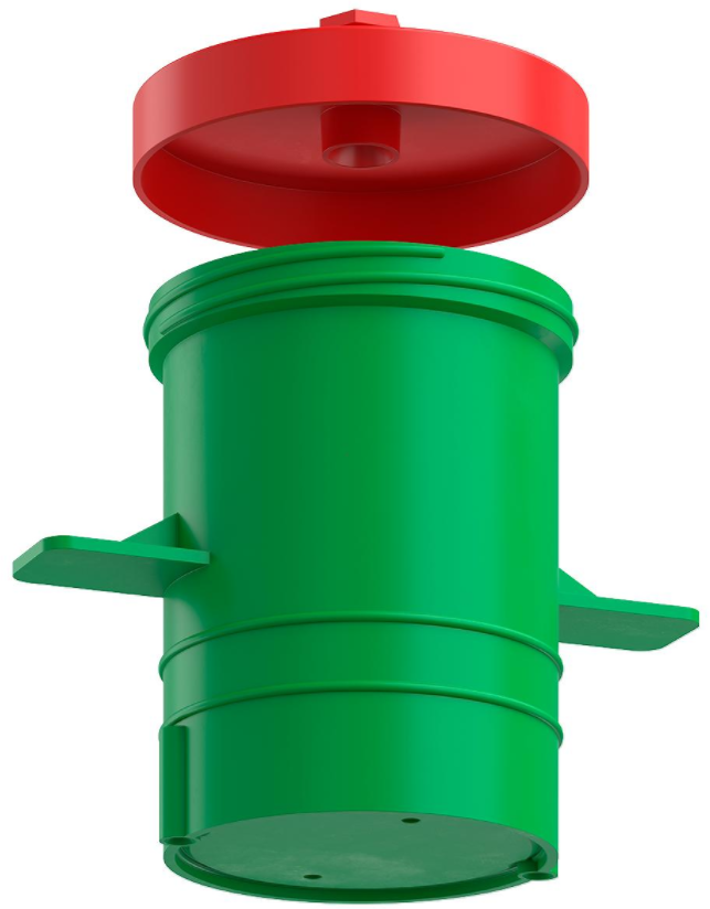 Kaiser Велика коробка 105 мм для панельного стелі, 1247-01