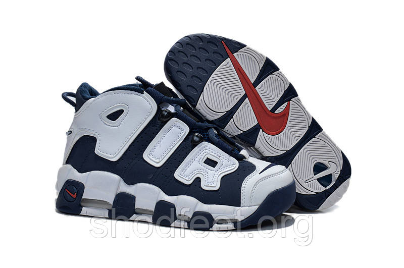 Дитячі кросівки Nike Air More Uptempo Olympic Pippen Kids Blue White