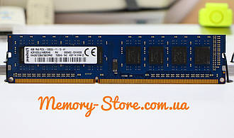 Оперативна пам'ять для ПК Kingston DDR3 4Gb PC3-12800 1600MHz Intel і AMD, б/в