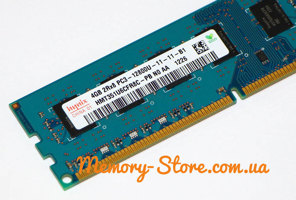 Оперативная память для ПК Hynix DDR3 4Gb 2Rx8 PC3-12800 1600MHz