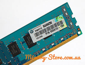 Оперативна пам'ять для ПК Hynix DDR3 4Gb 2Rx8 PC3-12800 1600MHz Intel і AMD, б/в, фото 4