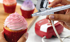 Товари для аерографії на кондитерських виробах