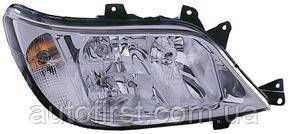 DEPO Фара MB Sprinter CDI 03- (без ПТФ) R (H7/H3/H7)