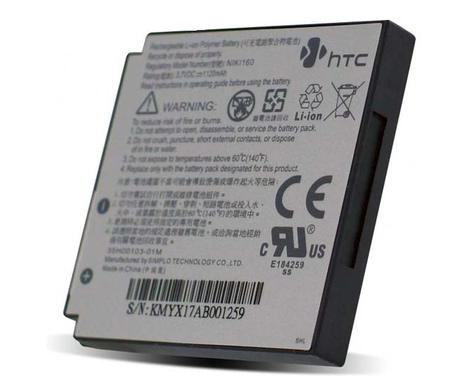 Батарея HTC NIKI160 Touch Dual P5500 P5520 Dopod S600 S610 Nike