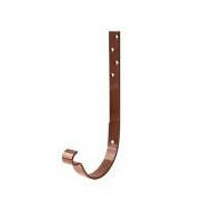 Кронштейн жолоба ProAqua 125 мм. стропільний (метал) L = 210 мм, коричневий