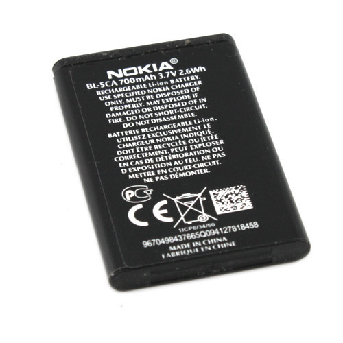 Батарея Nokia BL-5CA 1110 1112 1200 1208 1209 1650 1680