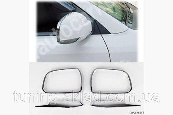 Хром молдинг боковых порогов Hyundai Elantra 2006-2011 (Хюндай Элантра ...