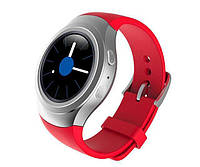 Силиконовый ремешок для часов Samsung Gear S2 Sports SM-R720 / SM-R730 Red