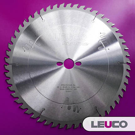 400x3,5x2,5x30 Z=60 Універсальний пиляльний диск Leuco для торцювання і подовжнього різу, фото 1