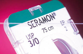 Seramon нитка монофиламент ( не розсмоктується).