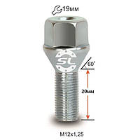 Колесные болты Starleks Конус (М12x1.25x20 NEX19) Цинк