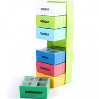 Контейнер для таблеток на 7 днів (знімний)