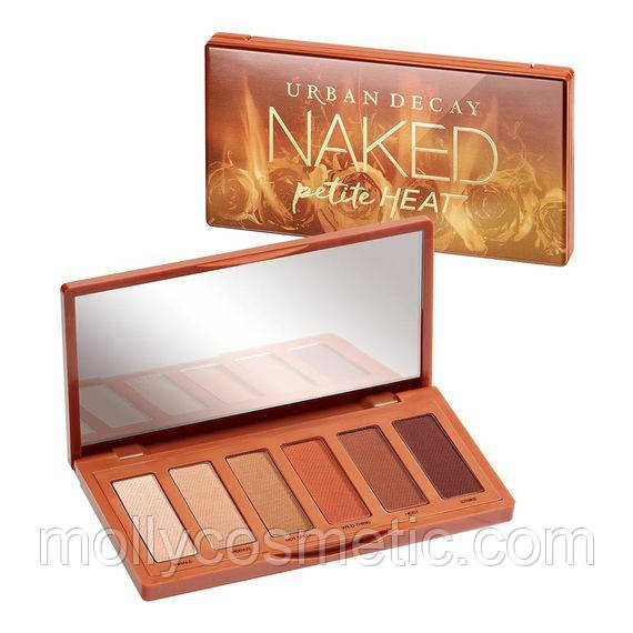 Палітра тіней для повік Urban Decay Naked petite Heat