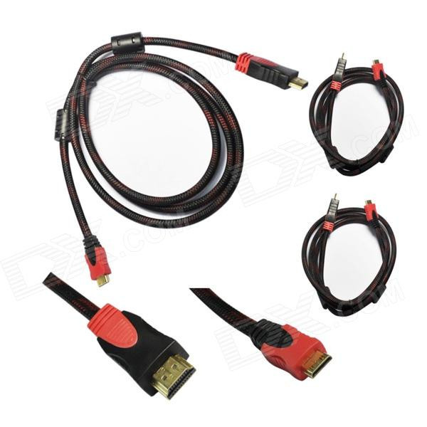 Кабель HDMI - HDMI V.1.4, 1.8метра, вилка/вилка, з позолоченными коннекторами, ферритовые фильтры - фото 6 - id-p59261193