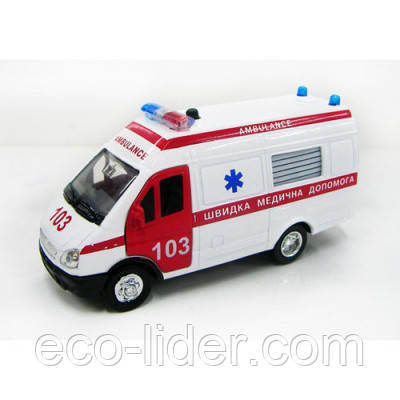 Автомодель — ГАЗЕЛЬ РЕАНІМАЦІЯ (світло, озвуч. укр.яс.), фото 1
