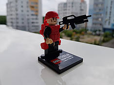 Лего військовий спецназ red men elite forces zb206