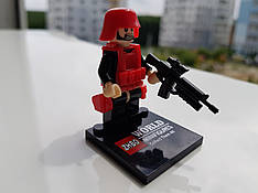 Лего військовий спецназ red men elite forces zb206