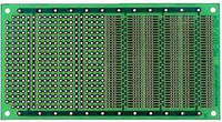 МАКЕТКА K206-484 Плата макетная 55 x 105 мм DIP/SO односторонняя, зеленая маска