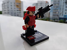 Лего військовий спецназ red men elite forces zb206