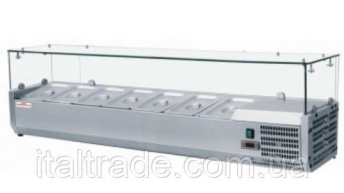 Вітрина холодильна для топінгу Frosty VRX1800/330 на 8xGN1/4, фото 1