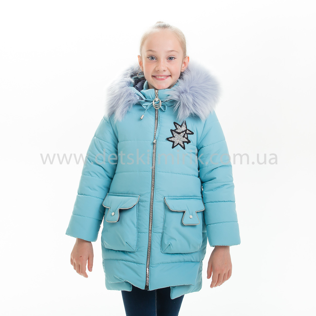 Зимова куртка для дівчинки "Яніна", Зима 2019 року