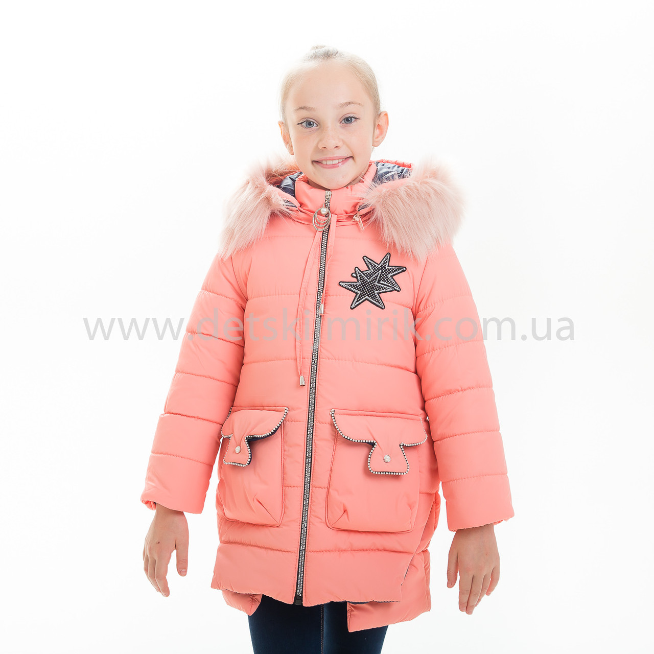 Зимова куртка для дівчинки "Яніна", Зима 2019 року