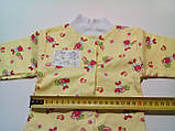Кофточка ясельна 8309 зріст 50,56, розмір 36 ЖЕЛТАЯ, фото 3