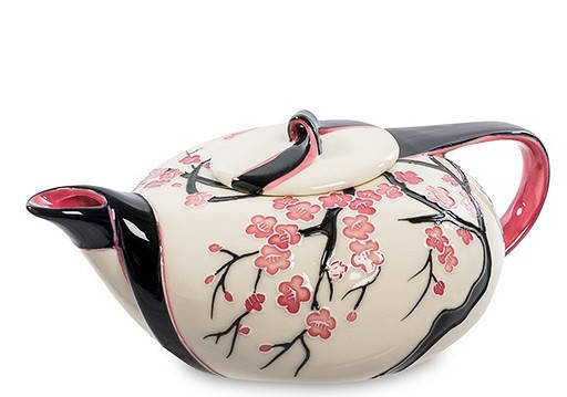 Заварочный чайник фарфоровый Сакура (ID#58467143), цена: 1584 ₴, купить ...