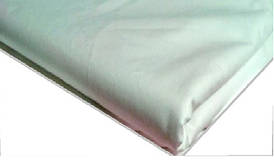 Простирадло двоспальне біле бязь Gold 200*215