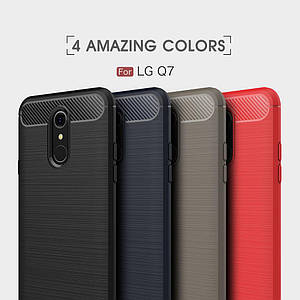 TPU чохол накладка Urban для LG Q7 (Червоний)
