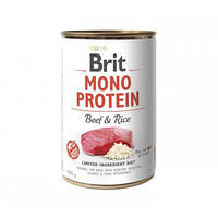 Brit (Брит) Mono Protein BEEF & RICE с говядиной и рисом,400 гр