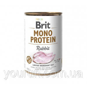 Brit (Брит) Mono Protein RABBIT - з кроликом,400 гр