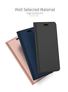 Шкіряний чохол книжка Kiwis на LG Q7 (3 кольори)