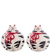 Набір сіль-перець із фарфору Коти BS-80